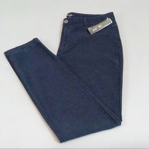 Nic + Zoe Knit Denim Skinny Jean-Blue Denim